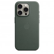 Чехол iPhone 15 Pro FineWoven Case with MagSafe - Evergreen (MT4U3)