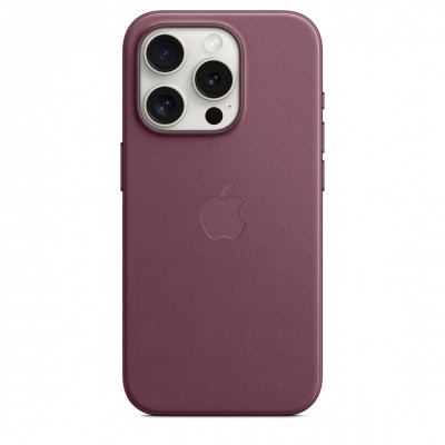 Чехол iPhone 15 Pro FineWoven Case with MagSafe - Mulberry (MT4L3)