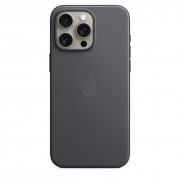 Чохол iPhone 15 Pro Max FineWoven Case with MagSafe - Black (MT4V3)