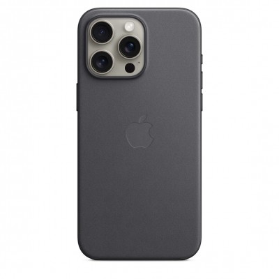 Чехол iPhone 15 Pro Max FineWoven Case with MagSafe - Black (MT4V3)