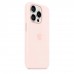 Чохол iPhone 15 Pro Silicone Case with MagSafe - Light Pink (MT1F3)