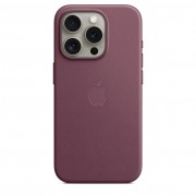 Чохол iPhone 15 Pro FineWoven Case with MagSafe - Mulberry (MT4L3)