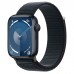 Apple Watch Series 9 GPS 45mm Midnight Aluminum Case with Midnight Sport Loop (MR9C3)