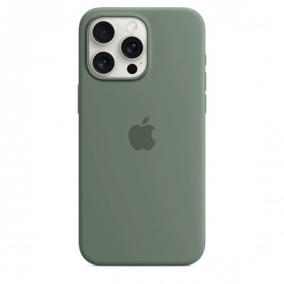 Чехол iPhone 15 Pro Max Silicone Case with MagSafe - Cypress (MT1X3)