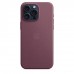 Чехол iPhone 15 Pro Max FineWoven Case with MagSafe - Mulberry (MT4X3)