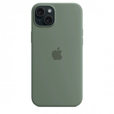 Чехол iPhone 15 Plus Silicone Case with MagSafe - Cypress (MT183)