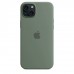 Чехол iPhone 15 Plus Silicone Case with MagSafe - Cypress (MT183)
