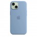 Чехол iPhone 15 Silicone Case with MagSafe - Winter Blue (MT0Y3)