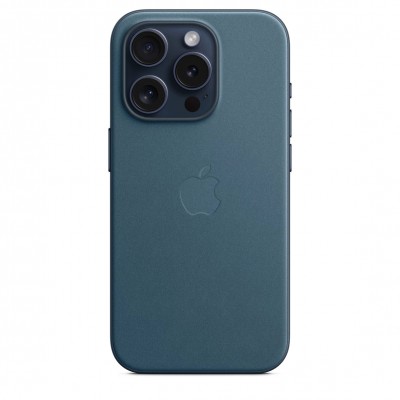 Чехол iPhone 15 Pro FineWoven Case with MagSafe - Pacific Blue (MT4Q3)