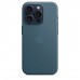 Чехол iPhone 15 Pro FineWoven Case with MagSafe - Pacific Blue (MT4Q3)