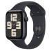 Apple Watch SE 2 GPS 44mm Midnight Aluminum Case with Midnight Sport Band - M/L (MRE93)