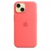 Чехол iPhone 15 Silicone Case with MagSafe - Guava (MT0V3)