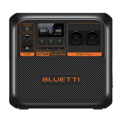 Портативная зарядная станция BLUETTI AC180P Portable Power Station, 1800W 1440Wh
