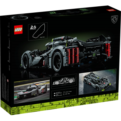 Авто-конструктор LEGO Peugeot 9X8 24H Le Mans Hybrid Hypercar (42156)