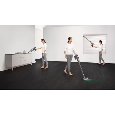 Пылесос Dyson V15 Detect Total Clean - Nickel/Black (476586-01)