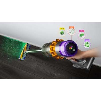 Пылесос Dyson V15 Detect Total Clean - Nickel/Black (476586-01)