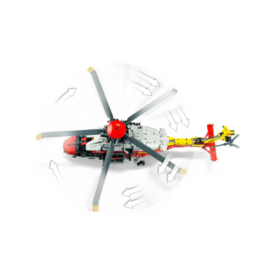 Блоковий конструктор LEGO Airbus H175 Rescue Helicopter (42145)