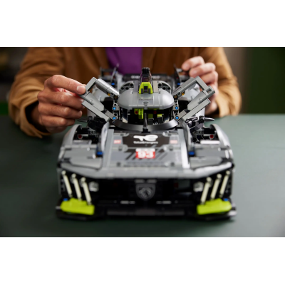 Авто-конструктор LEGO Peugeot 9X8 24H Le Mans Hybrid Hypercar (42156)