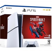 Стаціонарна ігрова приставка Sony PlayStation 5 Slim Blu-Ray 1TB - Marvel's Spider-Man 2 Bundle
