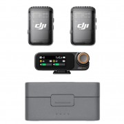 Мікрофонна радіосистема DJI Mic 2 [2 TX + 1 RX + Charging Case] (CP.RN.00000325.01, 6941565971364)
