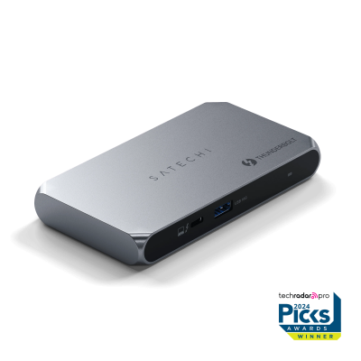 Концентратор Satechi Thunderbolt 4 Slim Hub Pro (ST-HT4SHM-EU)