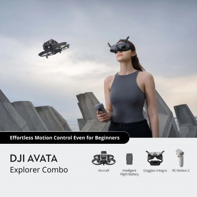 Квадрокоптер DJI Avata Explorer Combo (CP.FP.00000116.01)