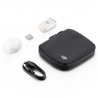 Передатчик/рекордер DJI Mic 2 Transmitter - Pearl White (CP.RN.00000329.01)