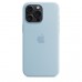 Чехол Apple iPhone 15 Pro Max Silicone Case with MagSafe - Light Blue (MWNR3)
