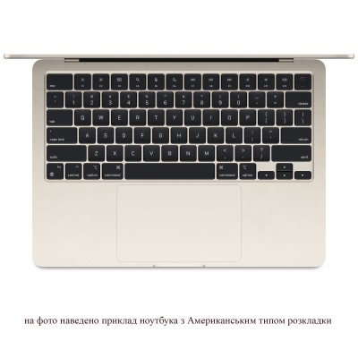 MacBook Air 13" M3/8CPU/8GPU/16GB/256GB Starlight 2024 (MC8J4)