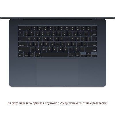 MacBook Air 15" M3/8CPU/10GPU/16GB/512GB Midnight 2024 (MXD43)