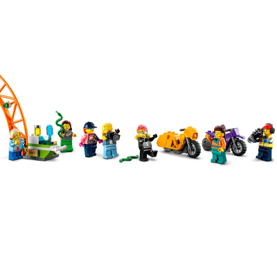 Блоковый конструктор LEGO Трюковая арена Двойная петля (60339)