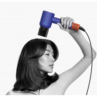 Фен для волос Dyson Supersonic HD16 Nural - Vinca Blue/Topaz (515166-01) Азия, переходник