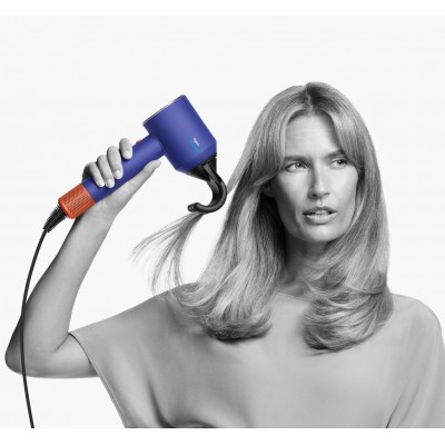 Фен для волос Dyson Supersonic HD16 Nural - Vinca Blue/Topaz (515166-01) Азия, переходник