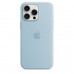 Чехол Apple iPhone 15 Pro Max Silicone Case with MagSafe - Light Blue (MWNR3)