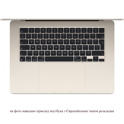 MacBook Air 15" M3/8CPU/10GPU/8GB/256GB Starlight 2024 (MRYR3)