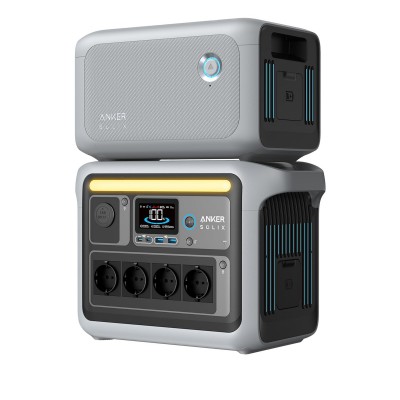 Комплект зарядная станция Anker SOLIX C1000+ Expansion Battery 2112Wh, 1800W