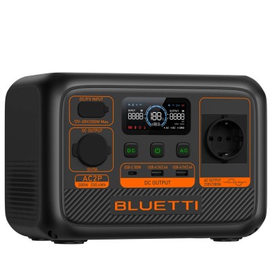 Портативная зарядная станция BLUETTI AC2P Portable Power Station 300W, 230Wh