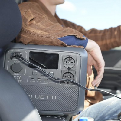 Портативная зарядная станция BLUETTI AC70 Portable Power Station 1000W, 768Wh