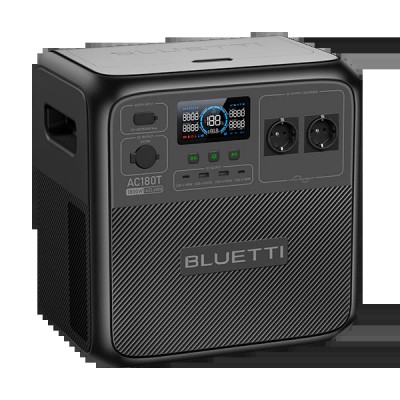 Портативная зарядная станция BLUETTI AC180T Solar Portable Power Station 1800W, 1433Wh