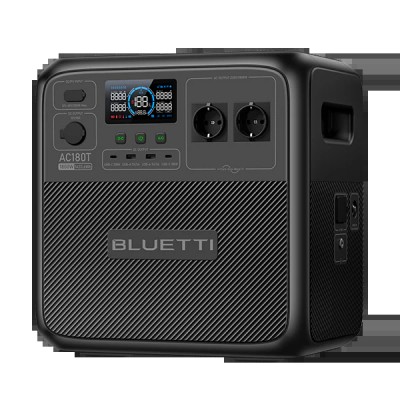 Портативная зарядная станция BLUETTI AC180T Solar Portable Power Station 1800W, 1433Wh