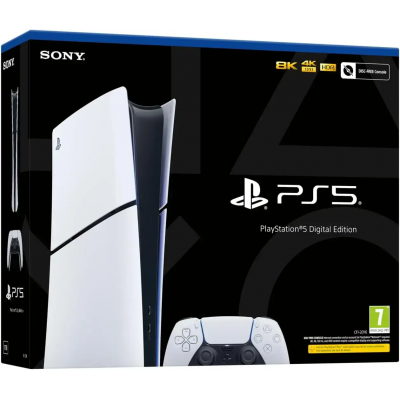 Стационарная игровая приставка Sony PlayStation 5 Slim Digital Edition 1TB + DualSense Wireless Controller (1000042065)