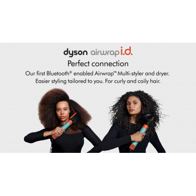 Стайлер для кучерявого волосся Dyson Airwrap i.d. Multi-Styler and Dryer Curly to Coily - Ceramic Patina/Topaz (533736-01) EU