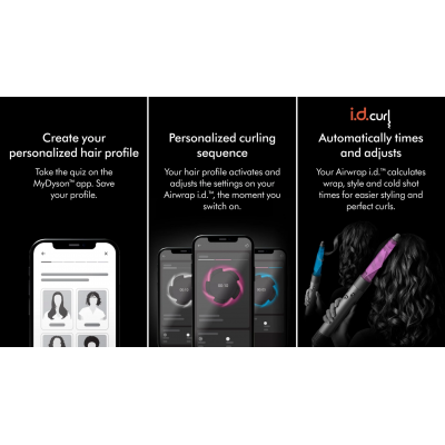 Стайлер для кучерявого волосся Dyson Airwrap i.d. Multi-Styler and Dryer Curly to Coily - Strawberry Bronze/Blush Pink (581137-01) EU
