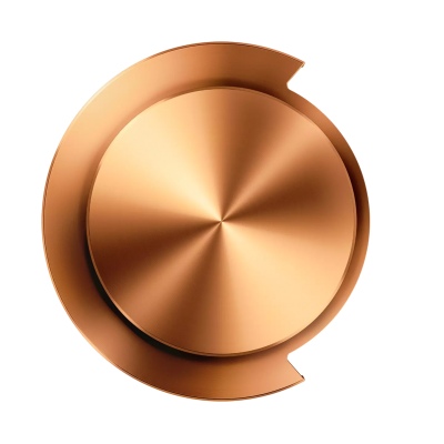 Зовнішні кришки для навушників Dyson OnTrack Outer Caps - CNC Copper (974196-09)