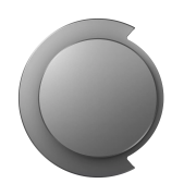 Зовнішні кришки для навушників Dyson OnTrack Outer Caps - Coarse Titanium (974196-05)
