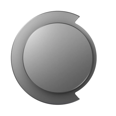 Зовнішні кришки для навушників Dyson OnTrack Outer Caps - Coarse Titanium (974196-05)