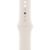 Apple Watch SE 2 2024 GPS 40mm Starlight Aluminum Case with Starlight Sport Band - S/M (MXEF3)