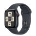 Apple Watch SE 2 2024 GPS + Cellular 40 mm Midnight Aluminum Case with Midnight Sport Band M/L (MXFT3, MXGD3)