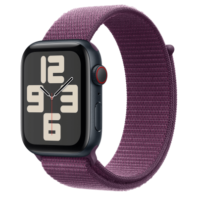 Apple Watch SE 2 2024 GPS + Cellular 44 mm Середній алюмінієвий Case з Ink Sport Loop One Size (MXG33, MXGN3)