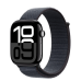 Apple Watch Series 10 GPS 46mm Jet Black Aluminum Case with Ink Sport Loop (MWWR3)
